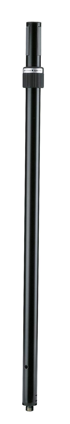 K&M 21393 Traverse Schwarz Stahl - Querträger für 10 Scheinwerfer - für Boxen-/ Leuchtenstativ mit 3,5 cm Rohrdurchmesser