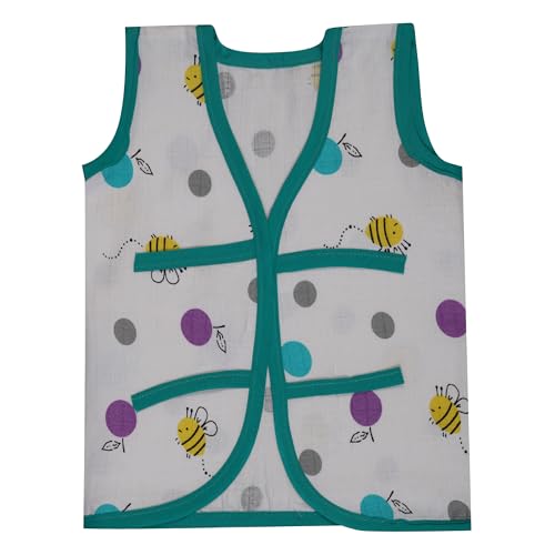 Image of V2M Cotton Jhabla New Born Baby Clothes