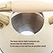 HGRVUTCFI Stovetop Whistling Kettle,High Capacity Thickened Three-Layer Composite Bottom, for Retro Kitchen, Suitable for All Hob/Stove Types, Including Induction-Beige||3L Kettle
