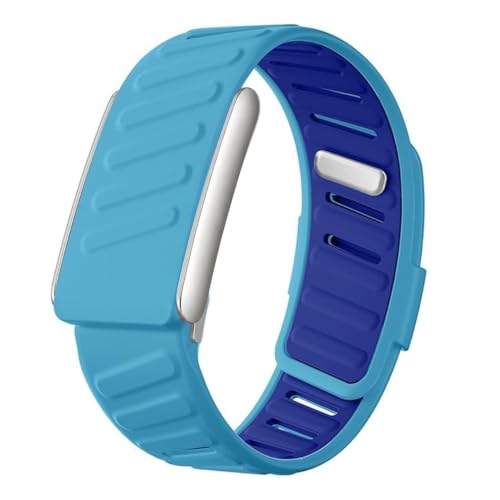 Image of Premium Sports Strap for Whoop 5.0 - One & Peak 2025 Released Band Replacement Strap Accessory | Soft Felt | Silicone Band for Fitness (Device Not Included) (Sky Blue)