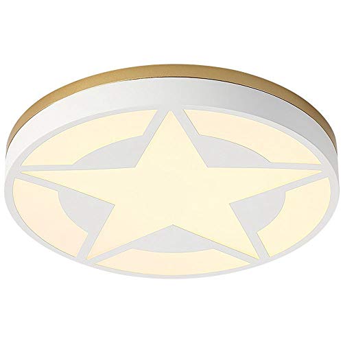 Plafonnier LED chambre enfant luminaire suspendu métal peint blanc pour bar et restaurant