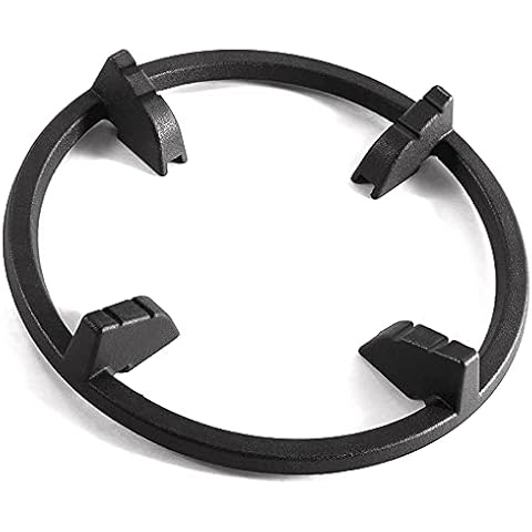 MCAMPAS Cast Iron Wok Support Ring Cover