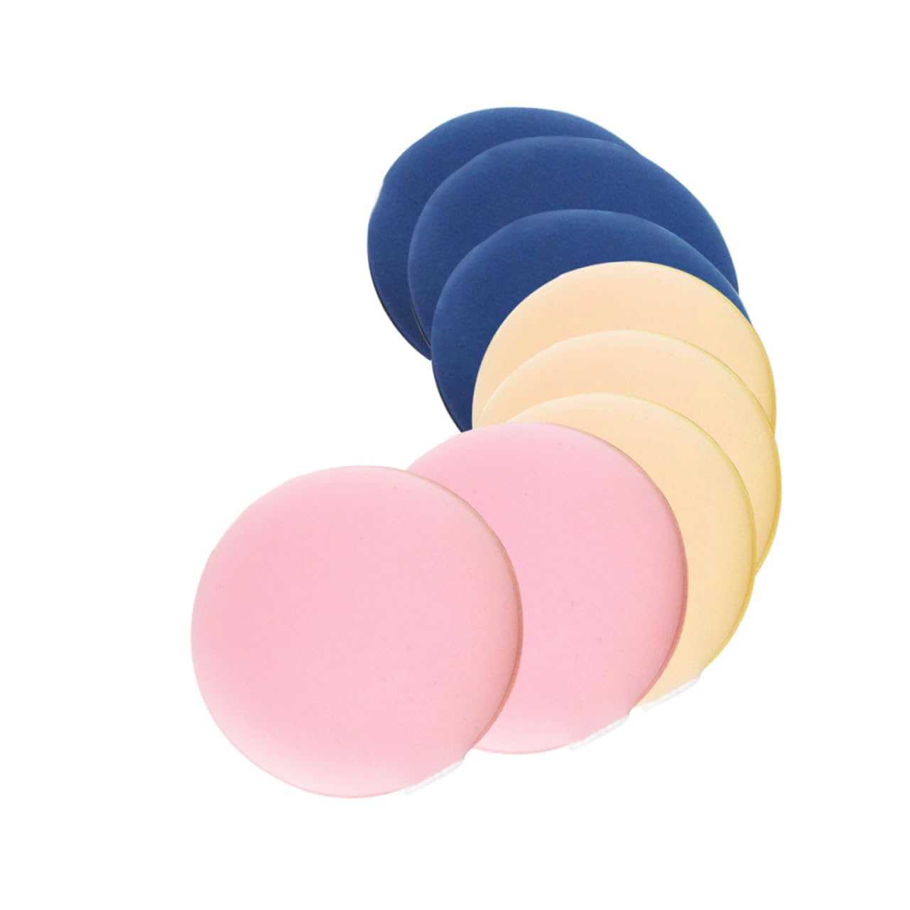 PACKOVE 8pcs Dry Wet Powder for Makeup Blending Soft and Safe for Sensitive Skin for Home Salon Travel Use for Face Cream and Concealer Application