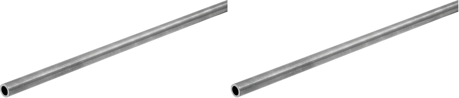 Small Parts Unpolished (Mill) 1008-1010 Steel Round Tube, 1.5" Outer Diameter, 0.065" Wall Thickness, 1.370" Inner Diameter, 4' Length (Pack of 2)