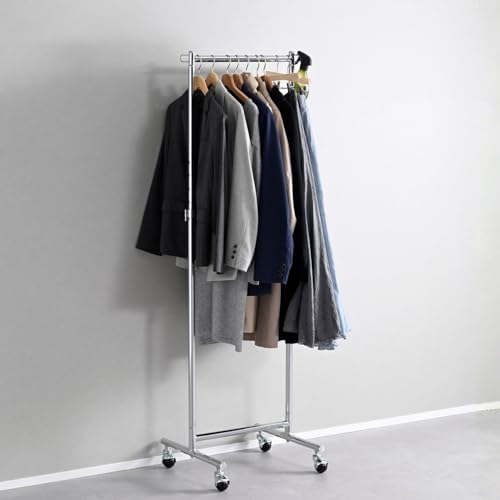 �R�P(YAMAZEN) �n���K�[���b�N ��� �X���� �ω׏d65kg �V���O�� �����L�k �L���X�^�[�t�� �ߗގ��[ �g���i ��52×���s40.5×����105.5/140.5-160.5cm �N���� YIH-S52(CH)