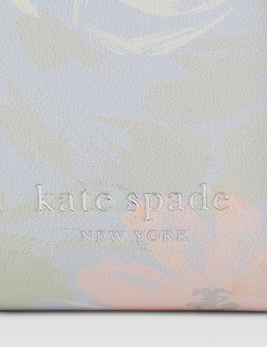 Image of kate spade new york Devin I Love You Script Embossed Leather Small Slim Bifold Wallet