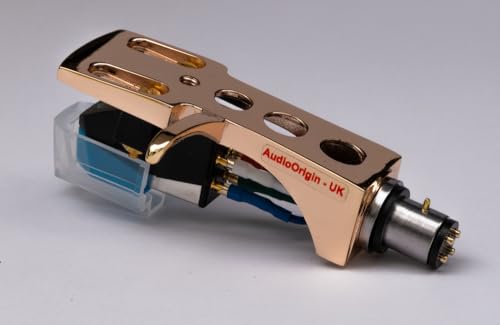 Soporte de cartucho de cabeza en oro rosa, aguja y lubricante para Technics SL-D3