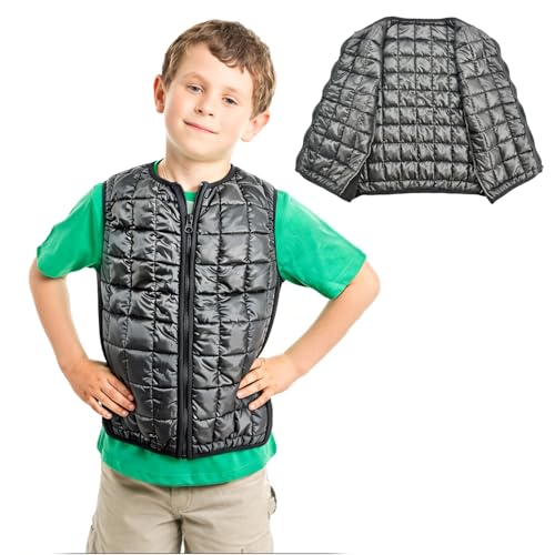 Image of Weight-ed Vest for Kids, Compression Vest for Children Sensory Support for School, Home, Weight-ed Vests for Comfort Breathable Warm Washable Play Study