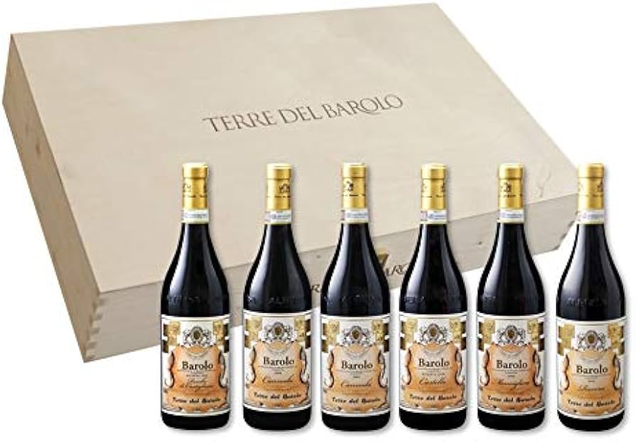 テッレ　デル　バローロ6本セット Amazon.co.jp: テッレ・デル・バローロ バローロ クリュ 6本