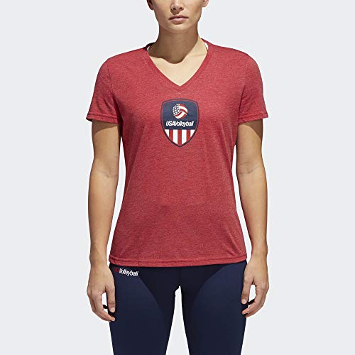 T-Shirt de Volleyball adidas - Coupe Ergonomique et Textile Haute Résistance Mixte