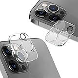 [2 Pack] Compatible with iPhone 12 Pro Max Camera Lens Protector [Tempered Glass][Anti-Scratch][9H...
