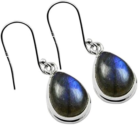 Silver Palace 925 Sterling Silver Natural Gemstone Earrings For Women And Girls