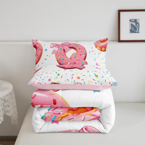 Erosebridal Girls Pink Bow Comforter Set Twin Size - Price Drop - Image 7