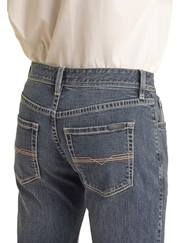 Rock & Roll Denim Men's Ivory Stitch Revolver Jeans4