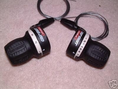 Gripshift (7 speed Twist Grip Gear Shifters (Pair) Free UK Postage