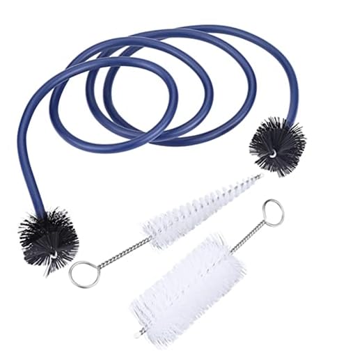 Kit de Limpieza de Trombón, Cepillo de Limpieza de Trombón, Juego de Cepillos de Limpieza de Trompeta de Plástico, Accesorio de Cuidado de Mantenimiento de Instrumentos Musicales