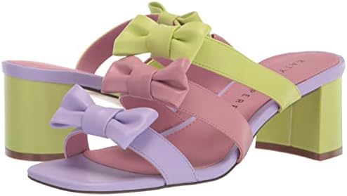 Katy Perry Shoes Women's The Tooliped Bow Sandal Heeled, Celery Multi, 7 | Image 6