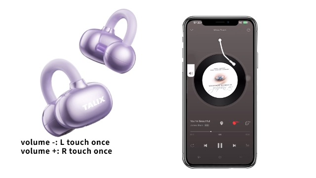 Amazon.com: TALIX Ultra Open Ear Earbuds X6, Clip-On Headphone