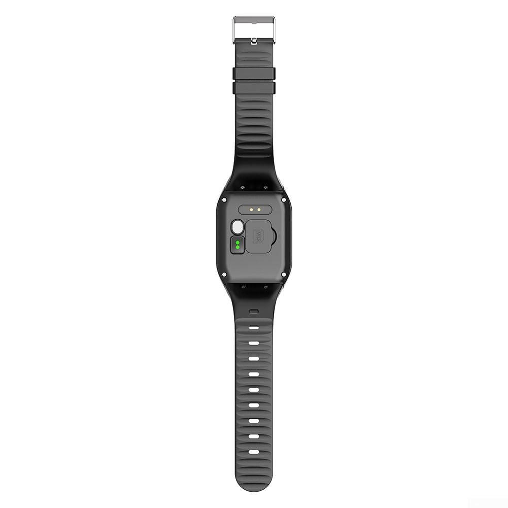 SPORTARC Reloj inteligente 4G de posicionamiento con detección de caída, frecuencia cardíaca y presión arterial, dispositivos de alerta de caída para ancianos con GPS