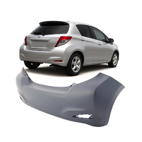 Image of FitParts Compatible with Toyota Yaris 2012-2014 Rear Bumper Cover
