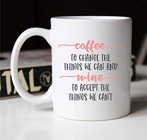 Taza de Cerámica para Café, 11 oz, Diseño Doble miniatura 3