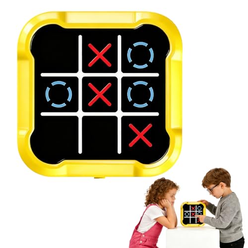 Electrónico Tic TAC Toe Bolt, Tres en Raya electrónico, Juegos de Viaje Portátiles, Entrenamiento Educativo de Memoria Tic-TAC Toe el-ectrónico, Regalos De Cumpleaños para Todas Las Edades