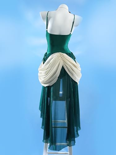 haikyuu Women Cosplay One Piece Swimsuit Waist Hollow Lace up Anime Bathing Suit with Headpiece Necklace3