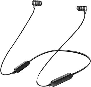 Obuyke Fone De Ouvido Fones De Ouvido À Prova De Água Fones De Ouvido Esportivos Fones De Ouvido Esportivos Fones De Ouvido Esportivos Fones De Ouvido Subwoofer Tampões De Ouvido Preto