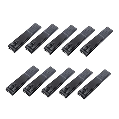 LALADEFIEE 10 ܂͂ nail clippers nail cutter wAsp̃`FXg Lܐ؂ B̓ lCPAJb^[ Yf|Nbp[ XeX| Black