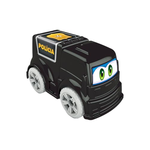 Carrinho Mini Frota Polícia II; GGB Plast
