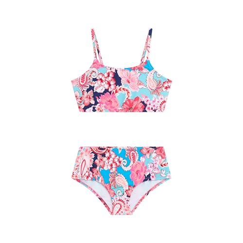Image of Kanu Surf Girls' Tammy Beach Sport Square Sun Bikini 2-piece Swimsuit