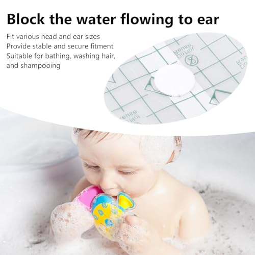 Image of 120pcs Baby Ear Stickers, Disposable Ear Covers Newborn Ear Plugs Ear Protectors for Swimming Shower