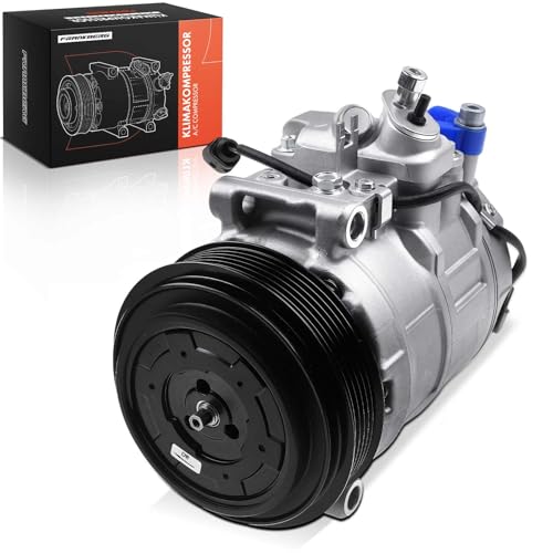 Frankberg Compresor de aire acondicionado con embrague Diesel Compatible con Q7 (Van) 4LB 3.0TDI quat.tro 2007-2015 Replace# 7L6820808, aceite premezclado