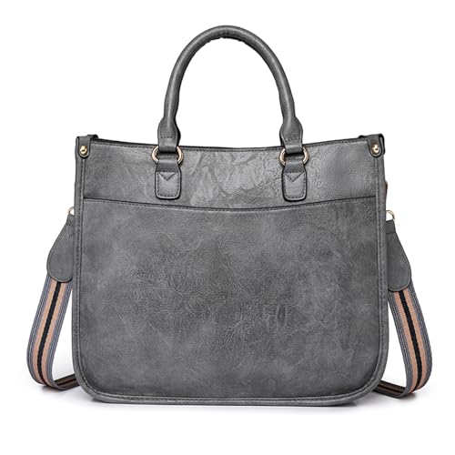 Sac à main en cuir PU pour femmes avec bandoulière réglable chic