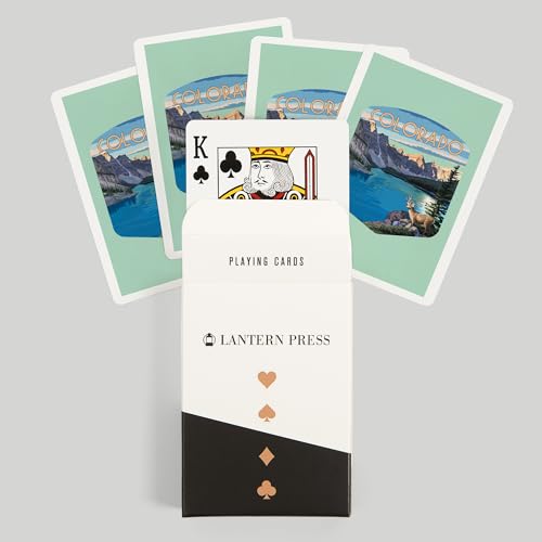 Baraja Póker Denver Colorado Montañas con Alces 52 Cartas miniatura 6