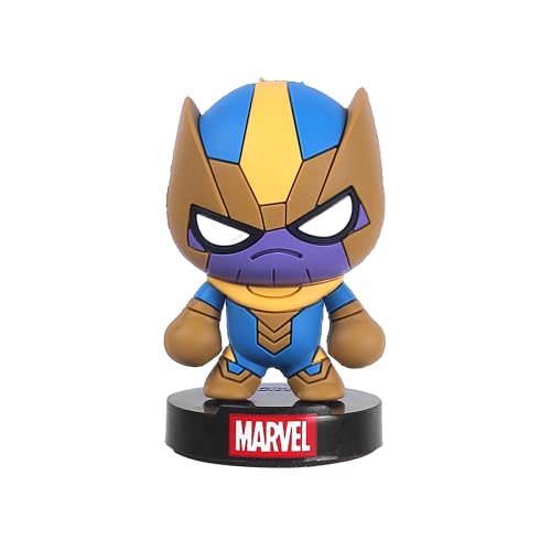 Image of Marvel Avengers Superheros PVC Collectible with Keychain | Thanos