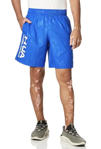 Under Armour Men's UA Embossed Woven Shorts Loose Fit (as1, Alpha, xx_l, Regular, Regular)