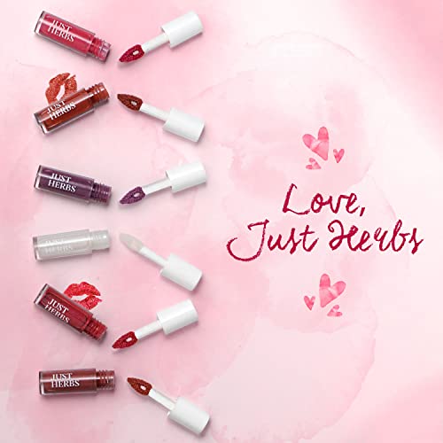 Just Herbs 4 IN 1 Lip Gloss for Women, Serum Infused Non-Sticky Glossy and Hydrating Lip Gloss 4 gm - Image 6