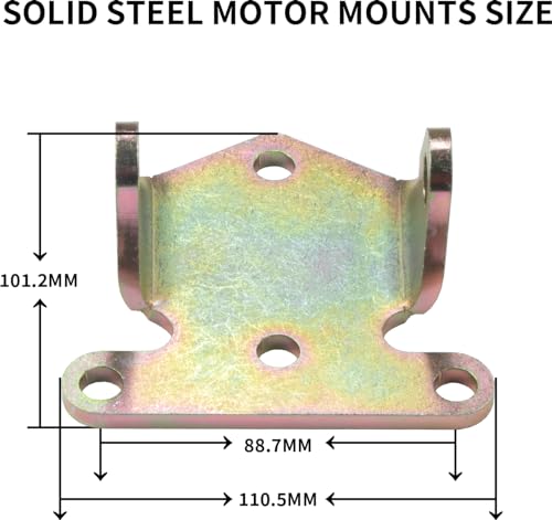 Brsunavom SBC-BRACKET KIT Sbc/Bbc Solid Steel Motor Mount Engine Bracket Kit thumb #1