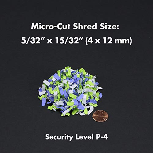 Aurora AU608MB High-Security 6-Sheet Micro-Cut Paper Credit Card Shredder の商品画像 5