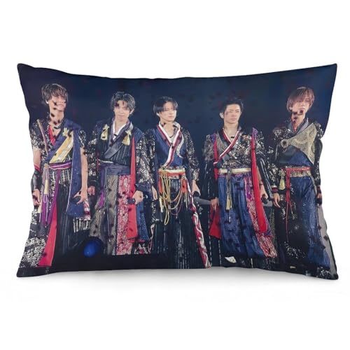 平野紫耀112 枕カバー ロング枕カバー 両面印刷 柔らかく生地 横寝用抱き枕 向き寝 室内装飾 16 "x24 "