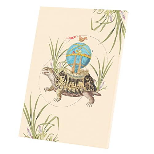 Poster Vaisseau Tortue 60x85 cm tableau surréalisme fantastique art Jules Verne