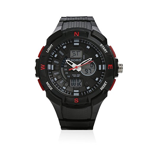 Image of Horo (Imported) Analog-Digital Water Resistant Wrist Watch (Japan Battery) 18 Months Warranty 28x75 28x125MM