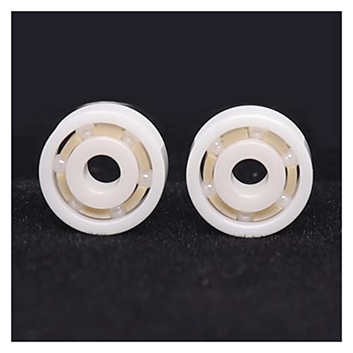 JEEFUSE 2PCS MR62 Full ZrO2 Ceramic Ball Bearing 2x6x2.5MM ABEC-9 Zirconia Ceramic Ocean Fishing Reels Miniature Bearings (Diameter : 2Pcs)