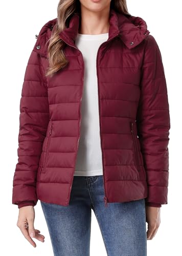 Image of TDYPCI Women's Lightweight Waterproof Puffer Jacket Warm For Cold Winter