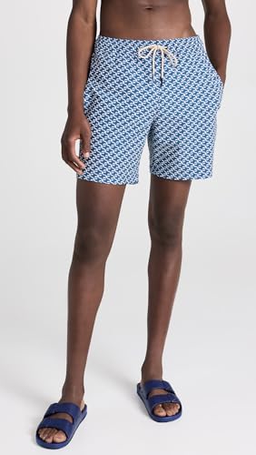 Navy Geo Bayberry Trunk by Fair Harbor2