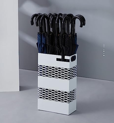 Porte-parapluies en métal avec rangement polyvalent pour bâton de marche - 4