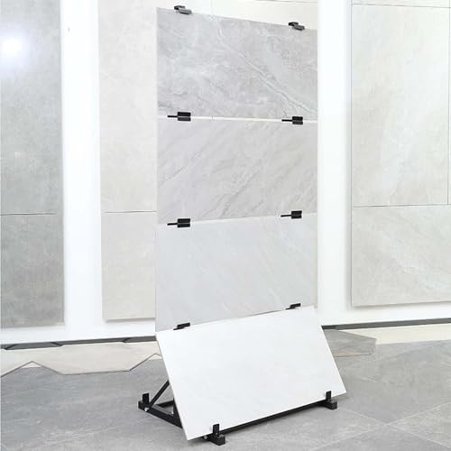 Générique Présentoir pour Carreaux de Sol Commercial, Support d'Échantillons en Fer, Gain de Place pour Magasin