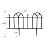 Victorian Garden Border Fencing Set by Pure Garden