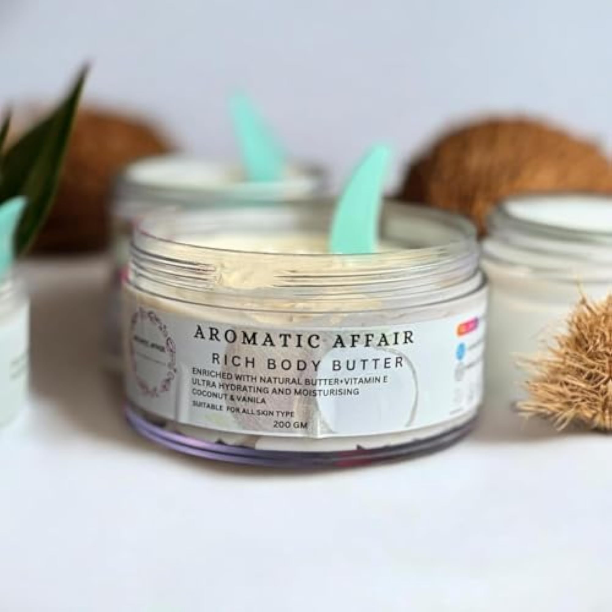 Aromatic Affair Rich Body Butter with Coconut & Vanilla, 200g